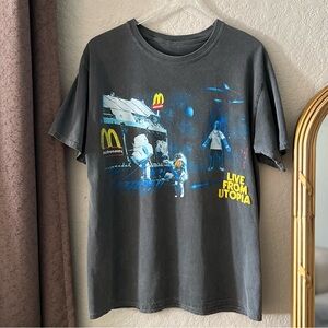 Travis Scott x McDonald's Live From Utopia T-Shirt